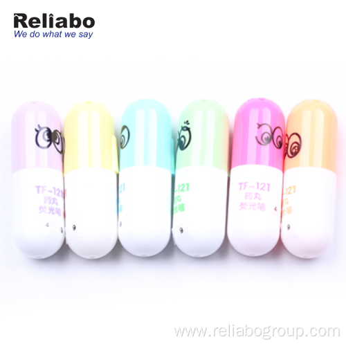 Wholesale Multi-color Mini Novelty Highlighter Pen